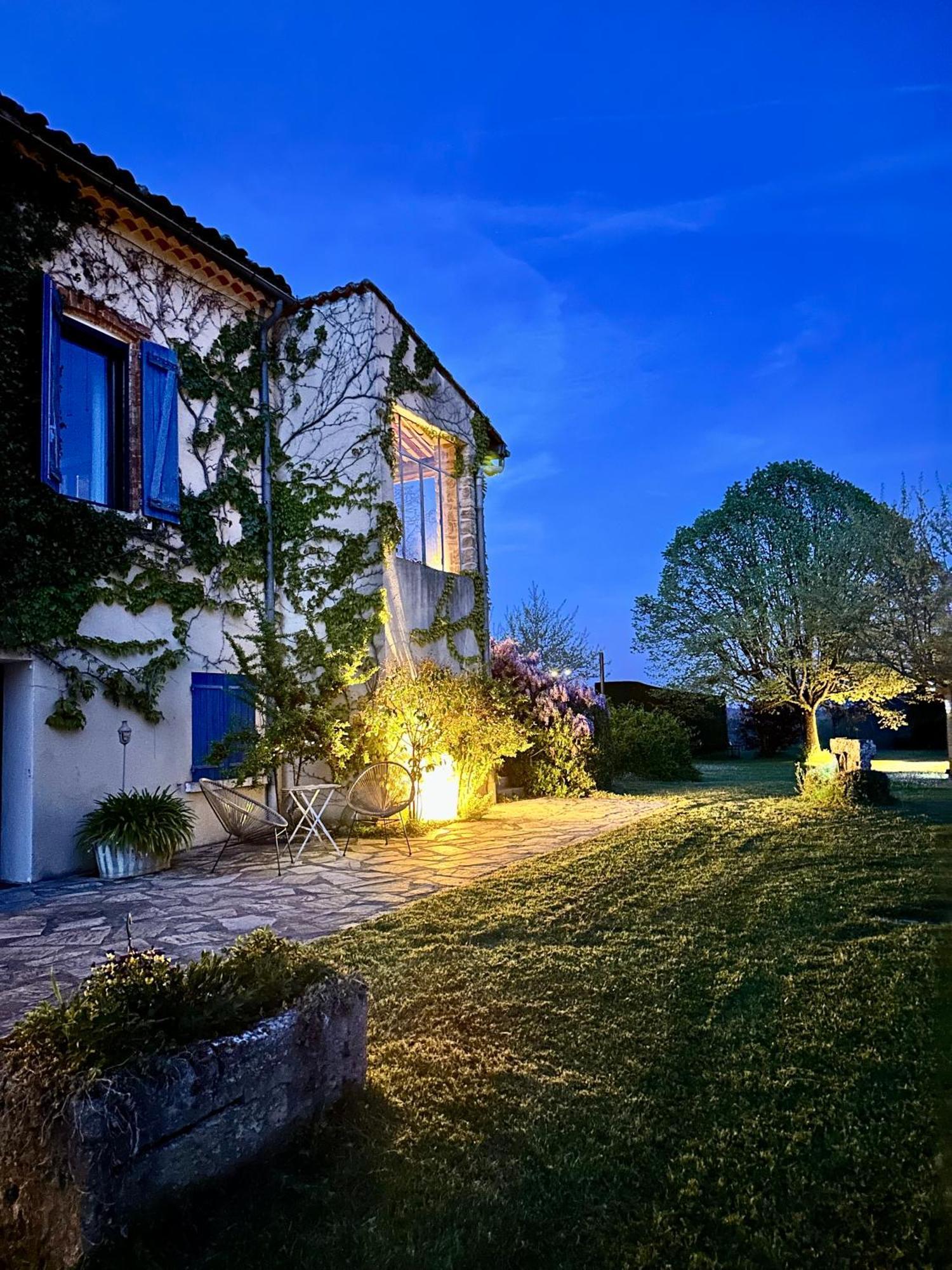 Chambre D'Hote La Beaudine Forcalquier Luaran gambar